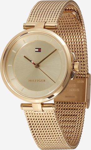 TOMMY HILFIGER Analog Watch in Gold: front