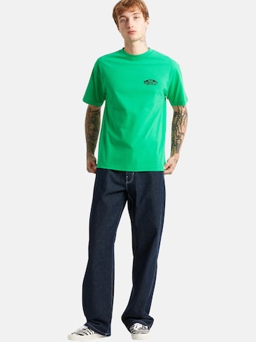 VANS - Camiseta 'VANS DOUBLE STANDARD SS TEE T-SHIRT' en verde