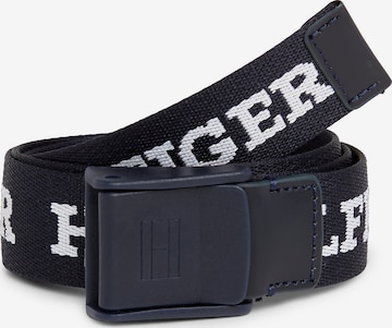 TOMMY HILFIGER Riem in Blauw: voorkant