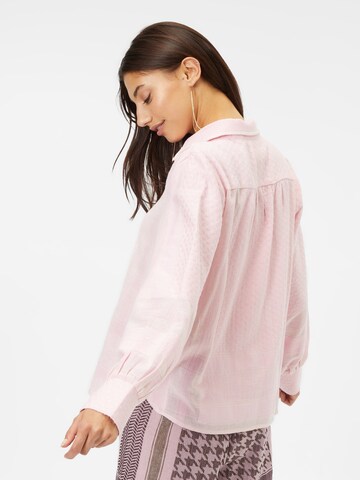 Camicia da donna 'Marie' di Summery Copenhagen in rosa