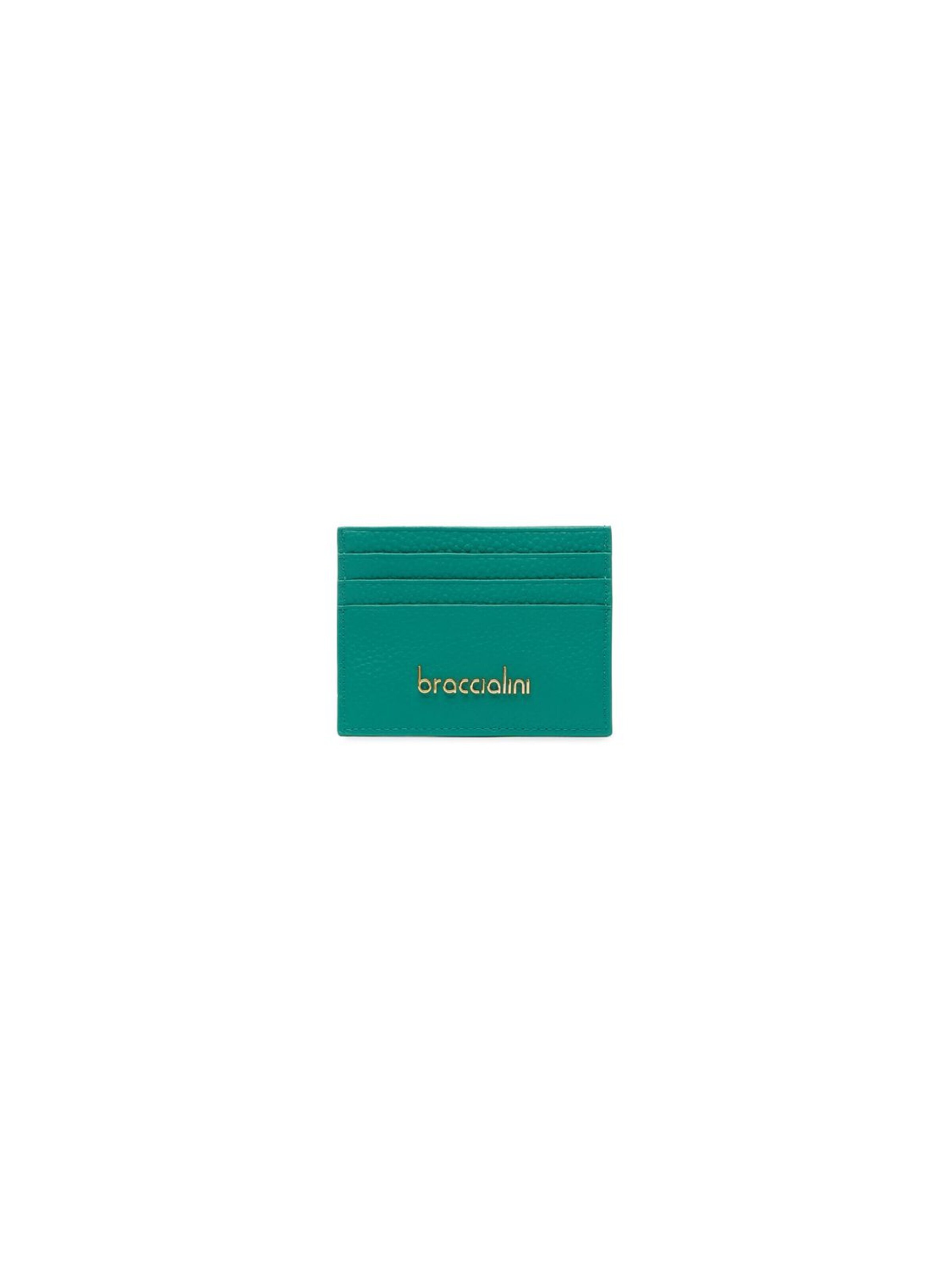 Braccialini - Cartera 'Basic' en verde: frente