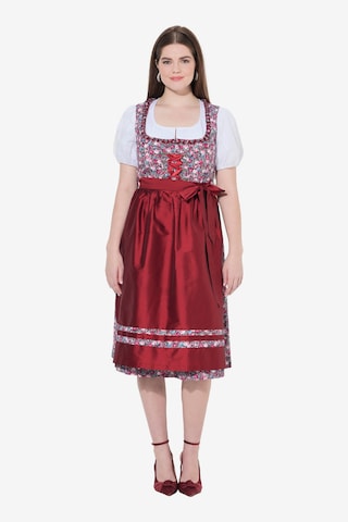 Ulla Popken Dirndl in Rot