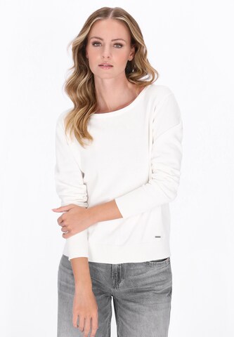 DreiMaster Vintage - Pullover em branco: frente