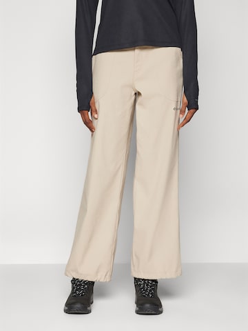 COLUMBIA Loosefit Outdoorové kalhoty 'Brea Falls™' – hnědá: přední strana