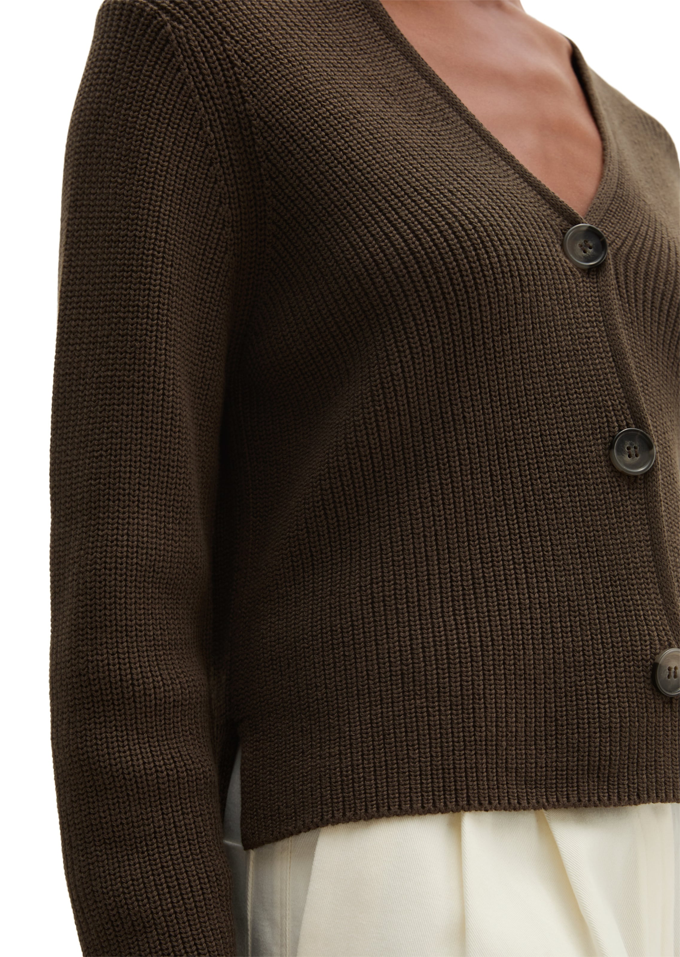 Marc O'Polo Knit cardigan in Brown