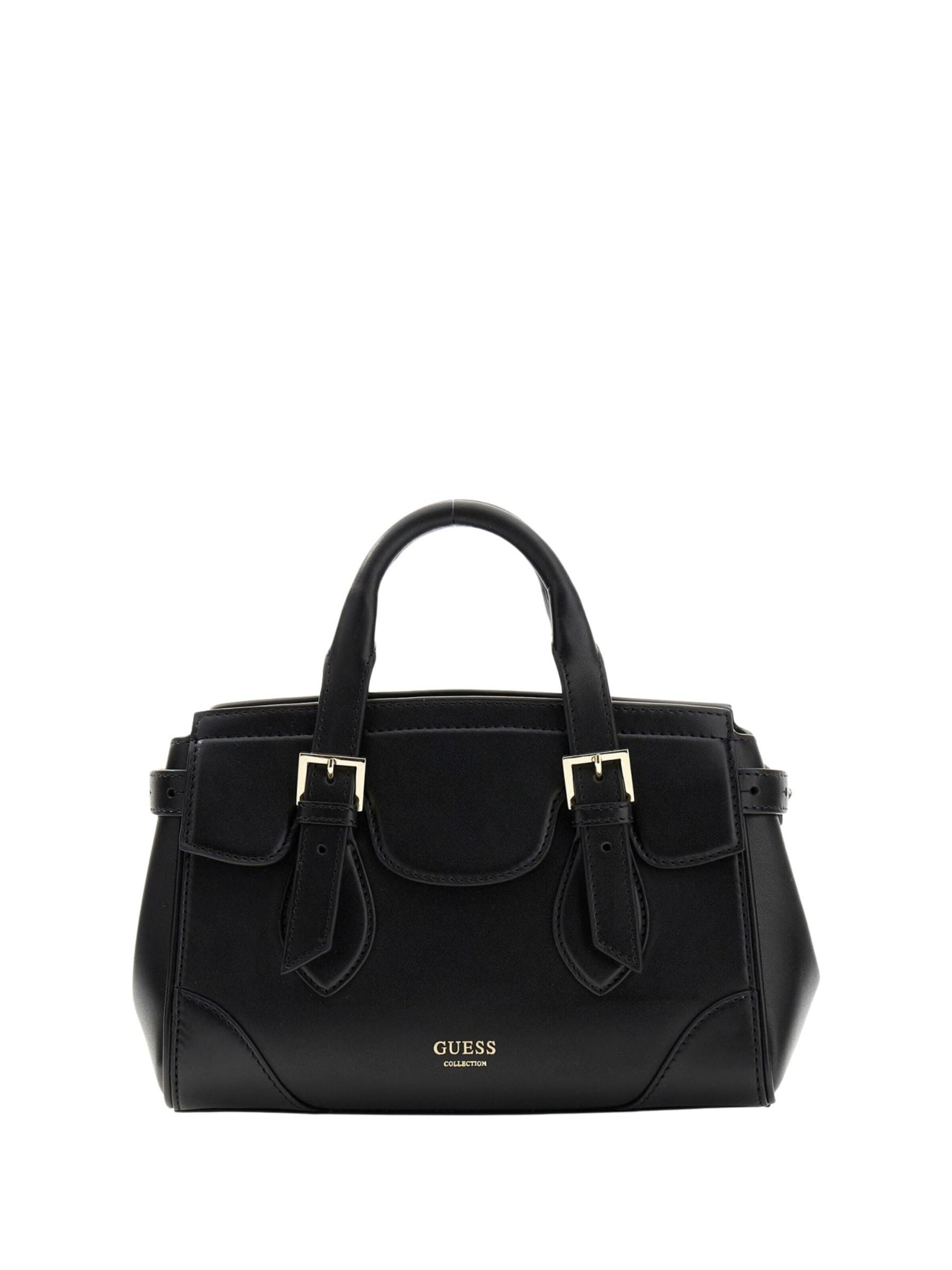 GUESS Sac à bandoulière 'Guess Sac Bandoulière Diana Maxi Satchel Black' en One Size en noir, Vue avec produit