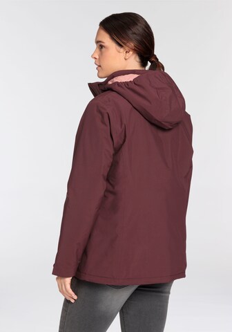 JACK WOLFSKIN Performance Jacket in Red