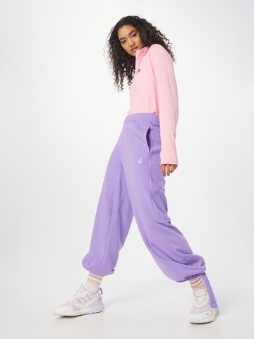 ADIDAS SPORTSWEAR Wide leg Sports trousers 'Dance Versatile ' in Purple