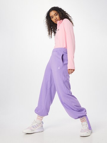 ADIDAS SPORTSWEAR Široke hlačnice Športne hlače 'Dance Versatile ' | vijolična barva