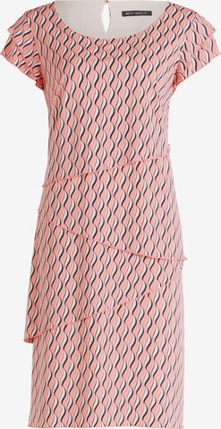 Betty Barclay Jerseykleid mit Stufen in Pink: predná strana