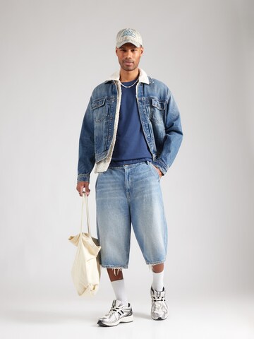 Pepe Jeans - Camiseta 'CONTRAST CONNOR' en azul