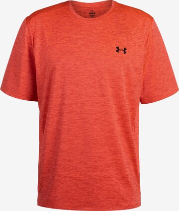 UNDER ARMOUR Performance Shirt 'Tech Vent' in Orange: front