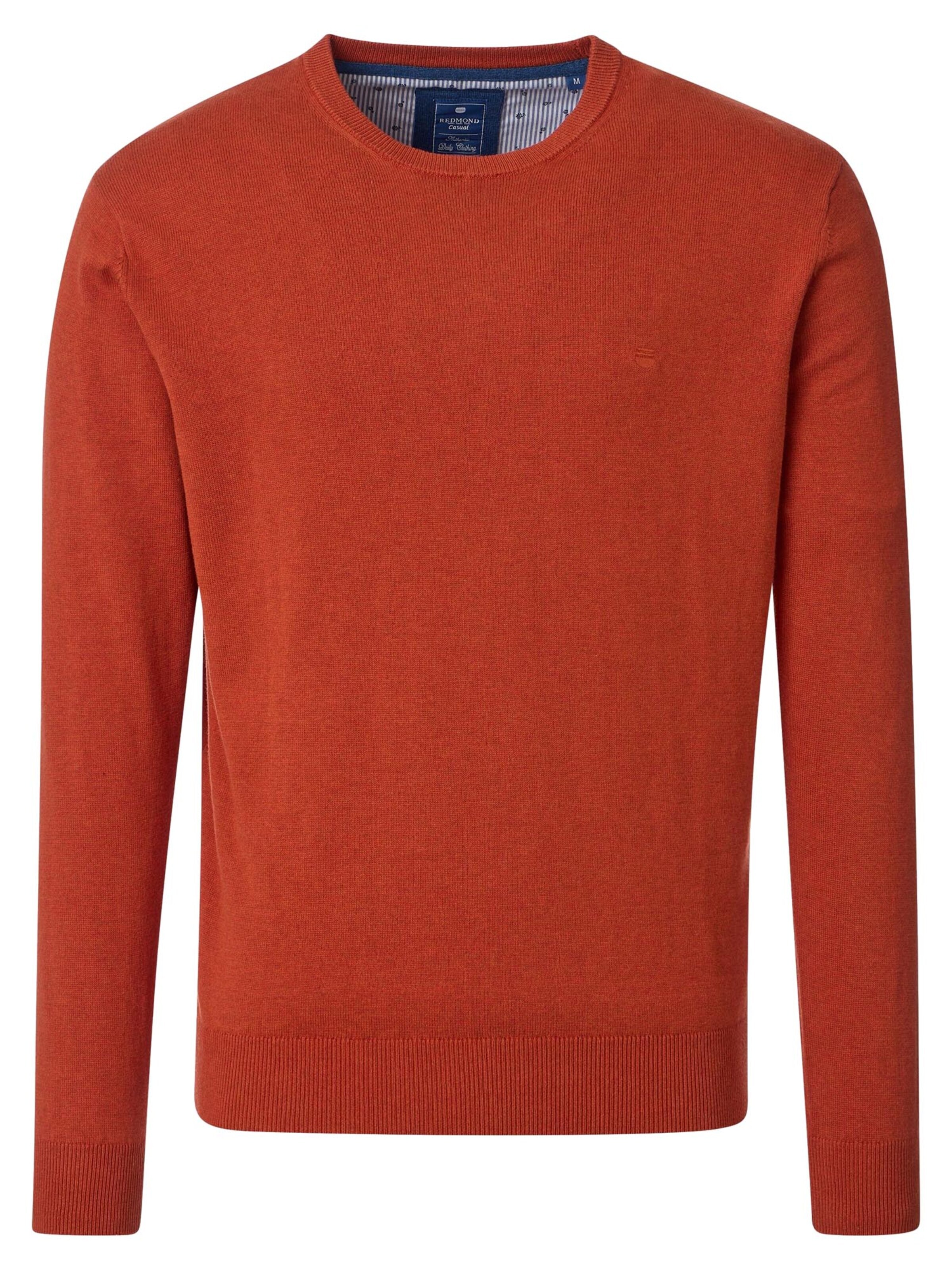 redmond Sweater 'Basic' in Red: front