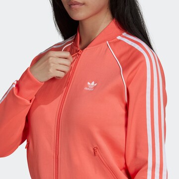 ADIDAS ORIGINALS Sweatjacke in Rot