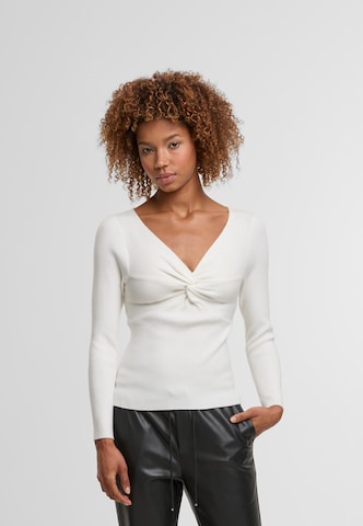 Pull-over Urban Classics en blanc