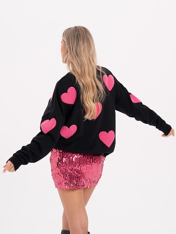 Sweat-shirt MYLAVIE by Sarah Harrison en noir