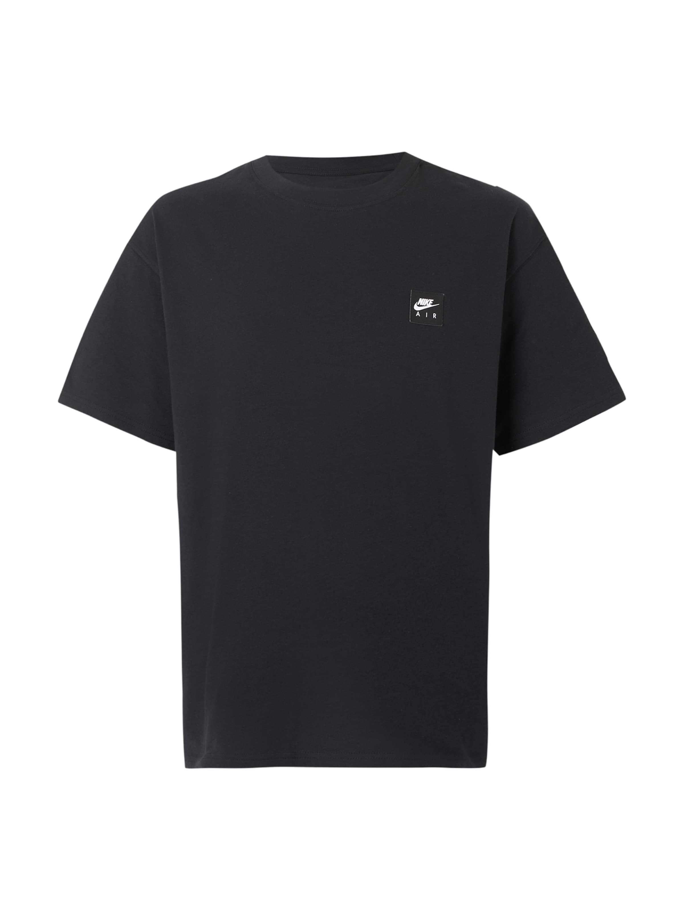 Nike SportswearMajica 'AIR' - crna boja: prednji dio
