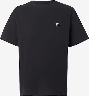 Nike SportswearMajica 'AIR' - crna boja: prednji dio