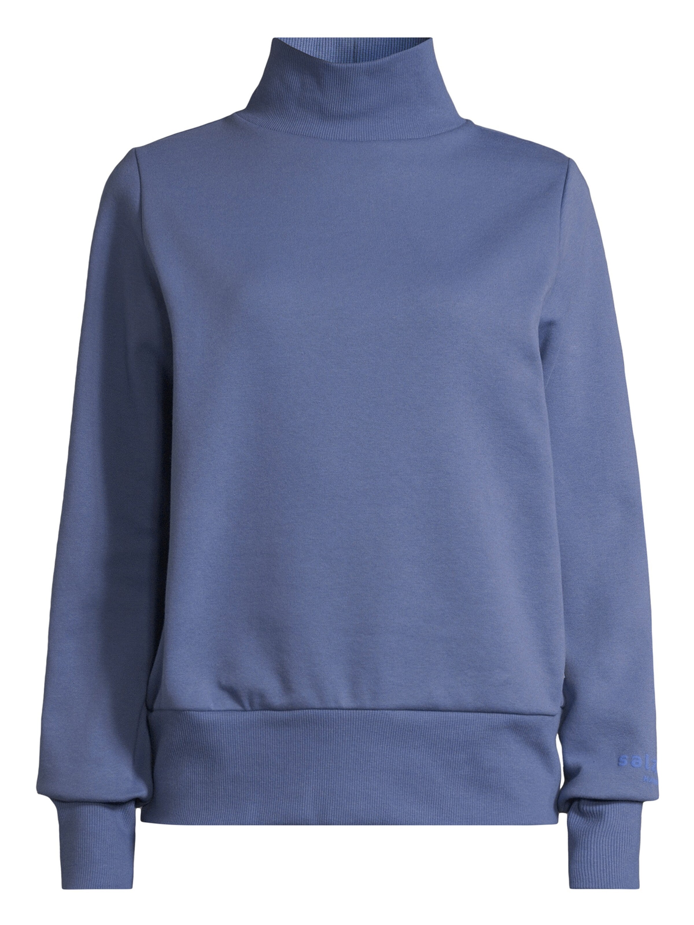 salzhaut Sweatshirt 'SCHANTERN' in Blau: Vorderseite