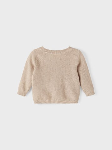 NAME IT Knit Cardigan in Beige