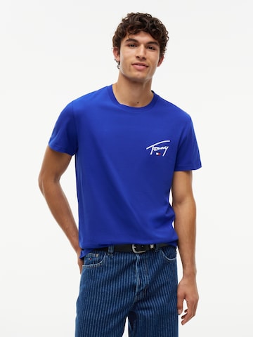 Tommy Jeans Μπλουζάκι σε μπλε: μπροστά