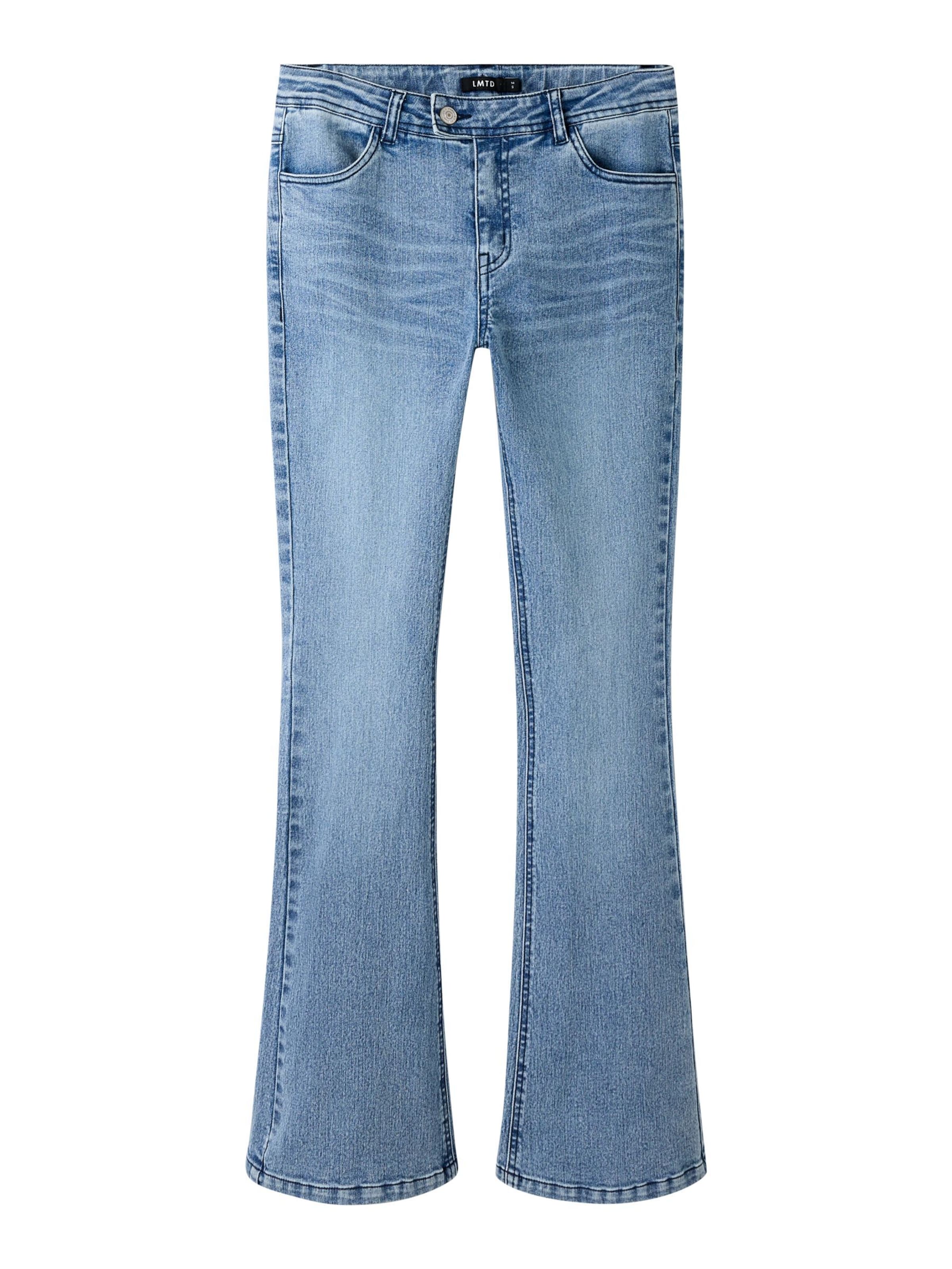 LMTD Flared Jeans in Blau: Vorderseite
