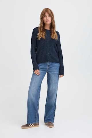 Pulz Strickjacke 'STEFFI' in Blau