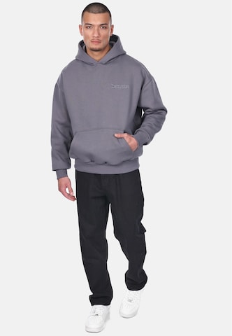 Dropsize Sweatshirt 'EMBO' in Grey