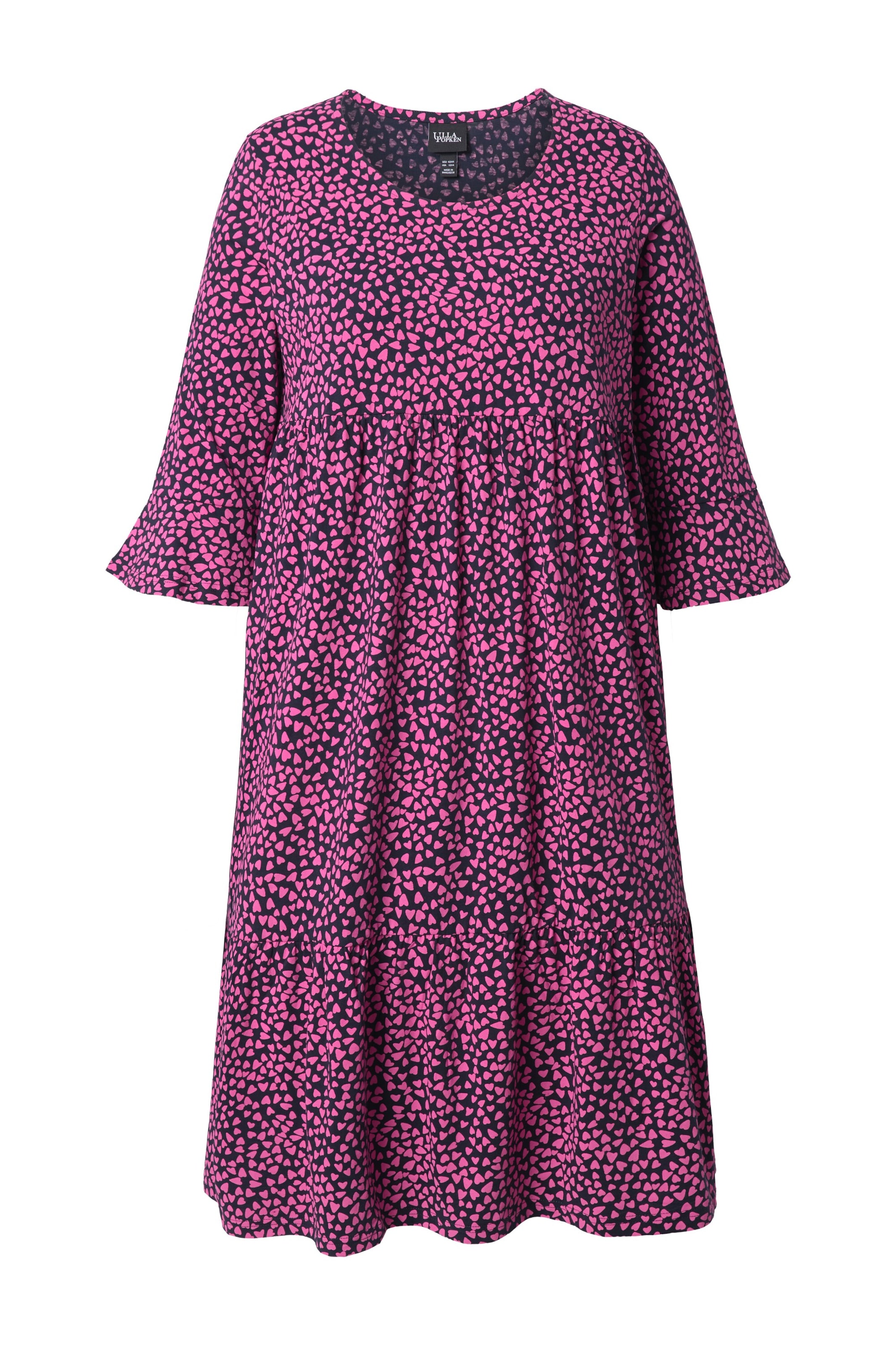 Ulla Popken Dress in Pink: front