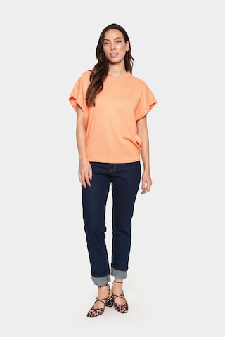 SAINT TROPEZ Pullover 'Mila' in Orange