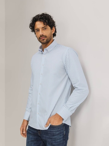 Coupe regular Chemise State of Art en bleu