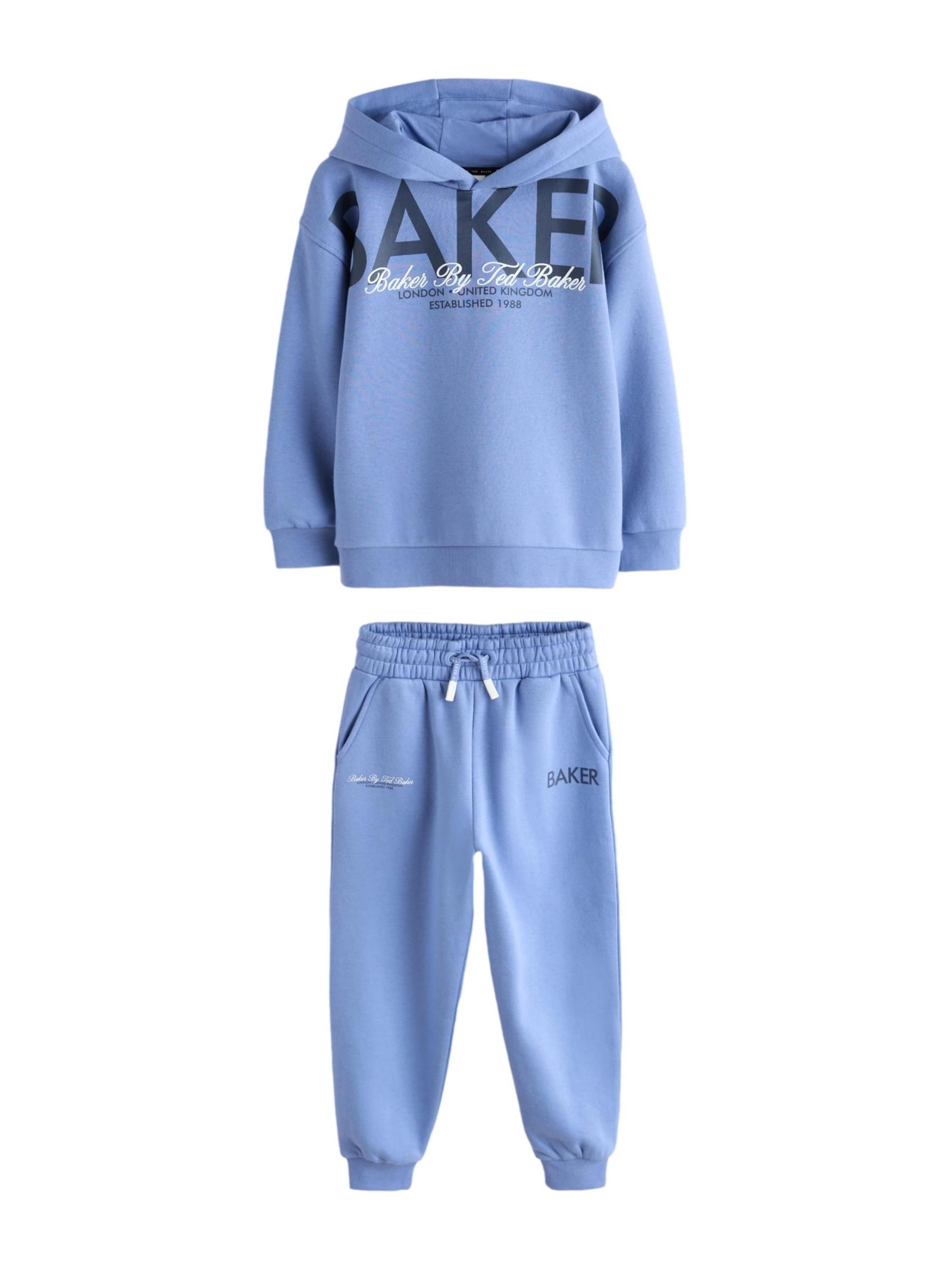 Baker by Ted Baker Sweatsuit in marine blue / Sky blue / White, Item view