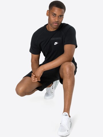 Nike Sportswear Tričko – černá