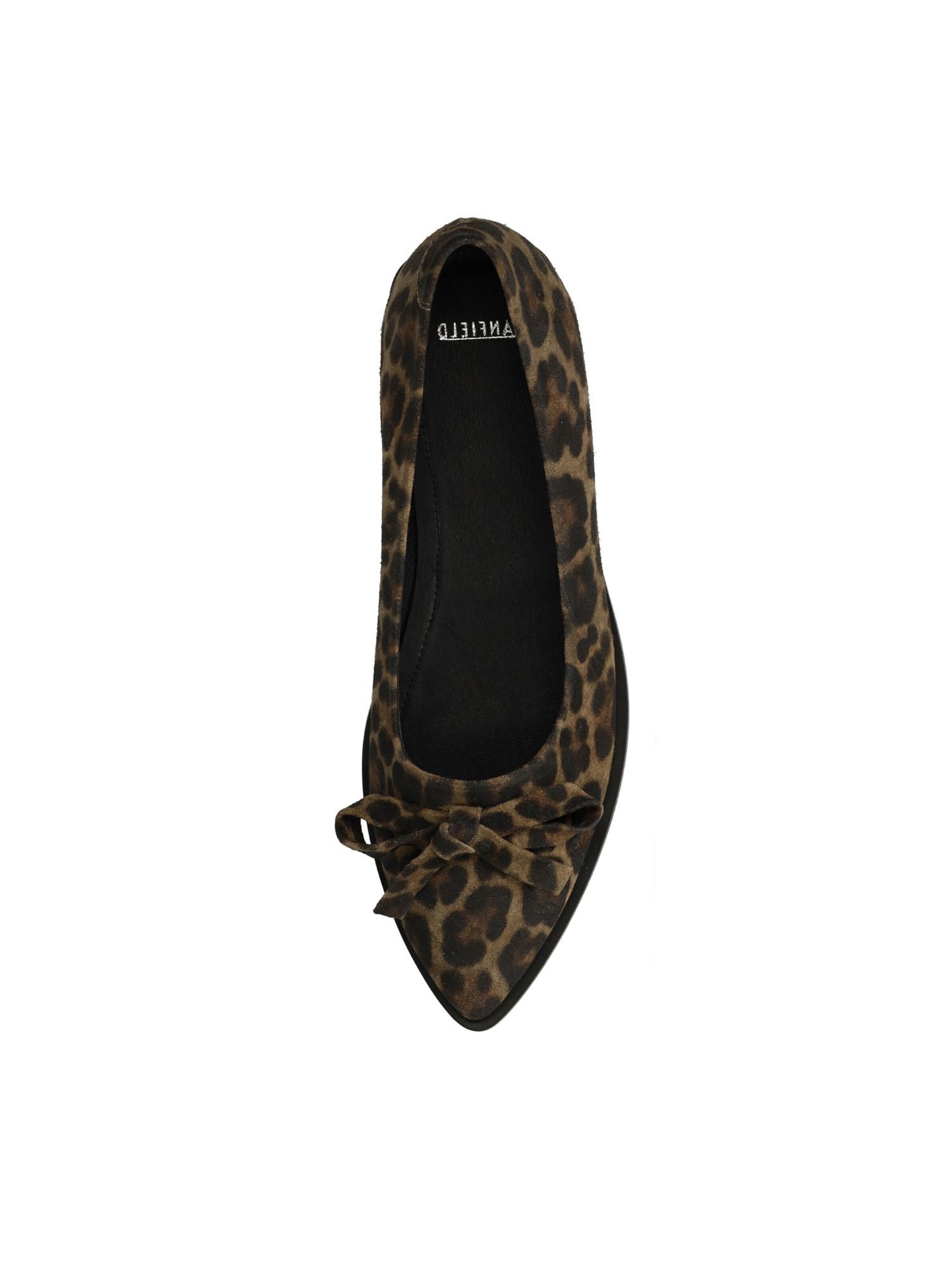 MANFIELD Ballet Flats in Brown