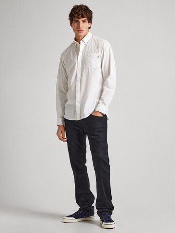 Pepe Jeans Regular Fit Hemd 'Prince' in Weiß