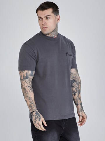 SikSilk Shirt in Grey: front