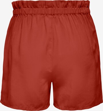 ONLY Voľný strih Plisované nohavice 'Aris' - Červená