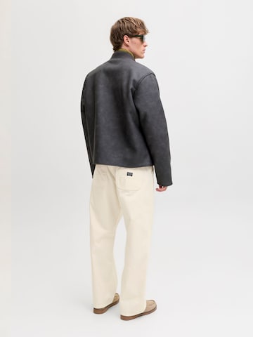 JACK & JONES Wide Leg Bukser 'JPSTAlex' i hvid