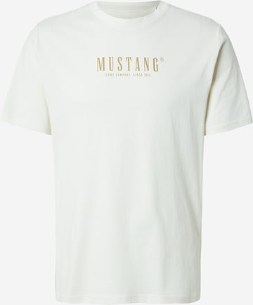 balta MUSTANG Marškinėliai 'Style Austin': priekis