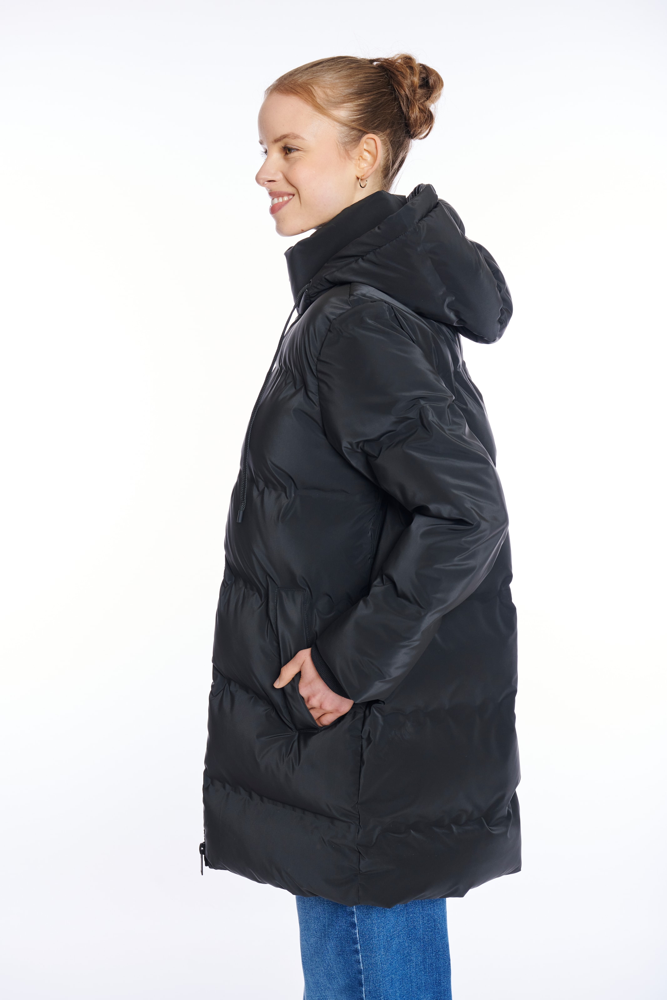 Hailys Winter Coat in Black