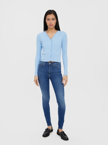 Cardigan 'Elly' VERO MODA en bleu