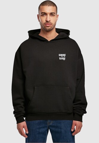Merchcode Sweatshirt 'Grand Start' in Black: front