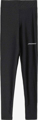 HINNOMINATE Skinny Leggings in Black: front