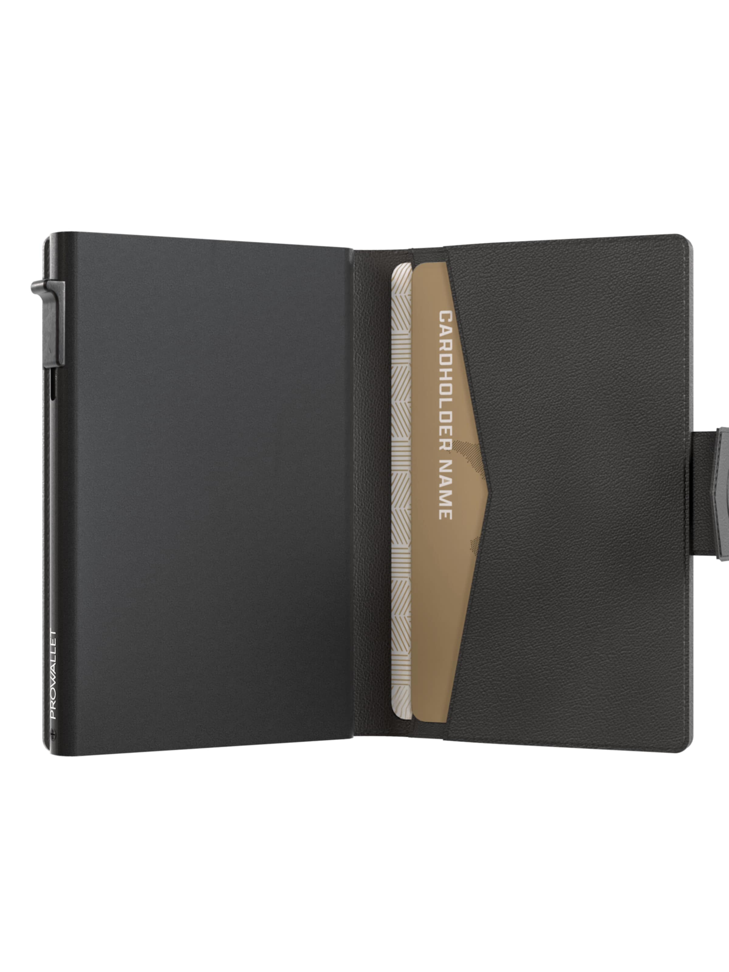 Porte-monnaies 'Pasjeshouder Plus' Prowallet en noir