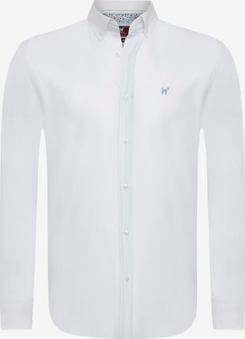 Williot Regular fit Button Up Shirt in White: front