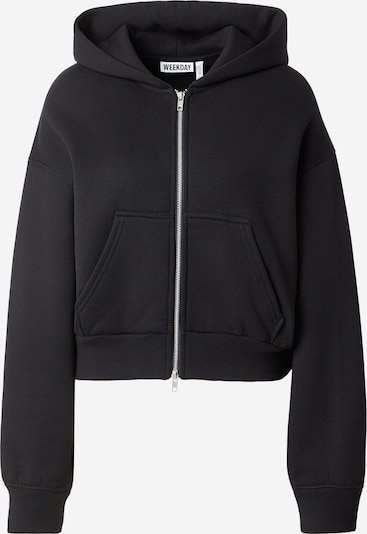 WEEKDAY Collegetakki 'Danni' värissä musta, Tuotenäkymä