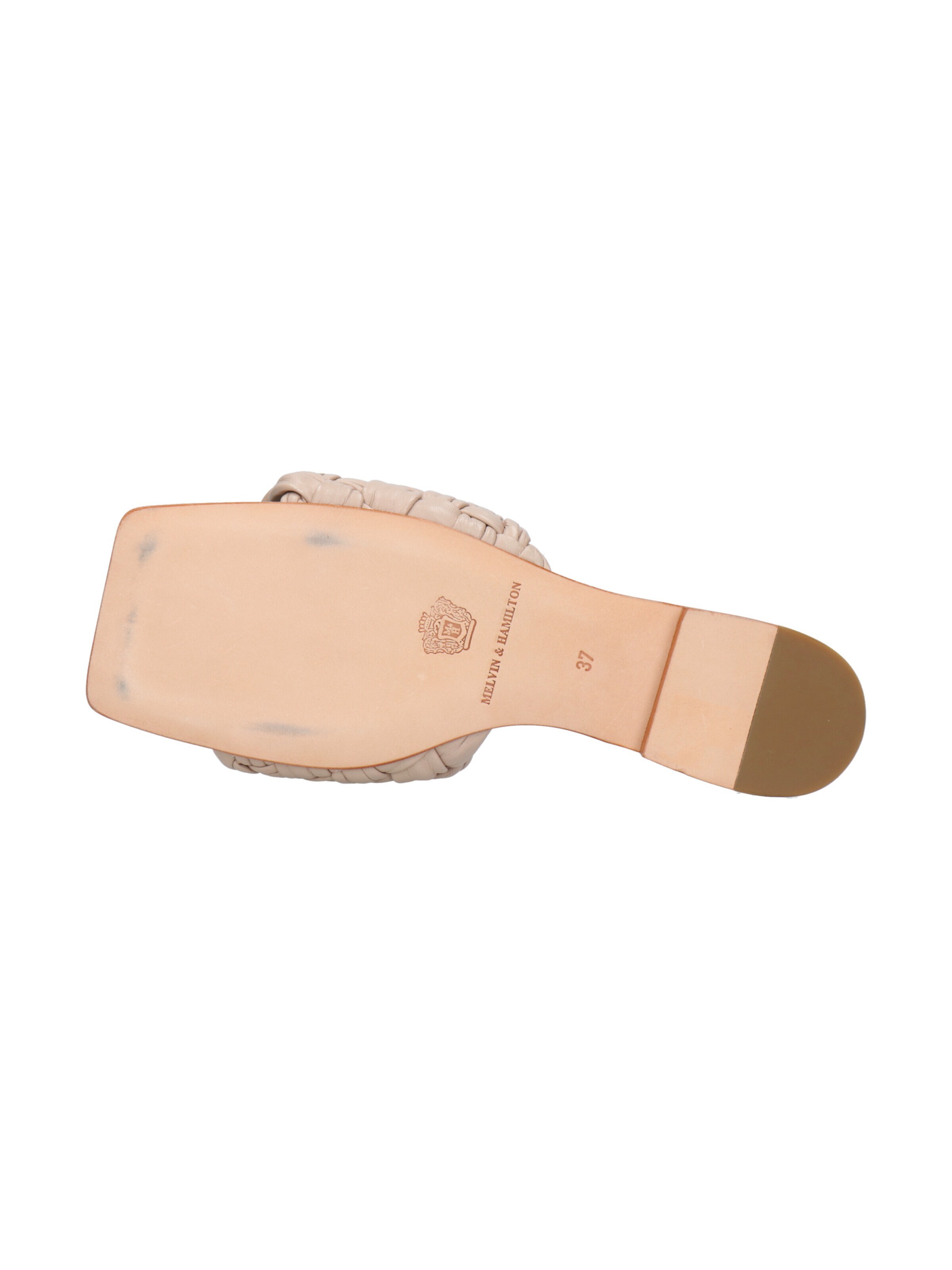 MELVIN & HAMILTON Mules 'Eglantine 1' in Beige