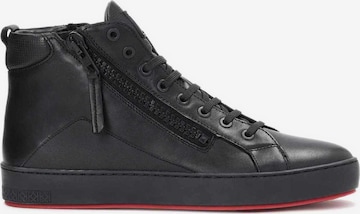 Kazar High-Top Sneakers in Black