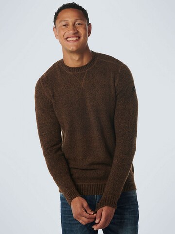 No Excess Sweater in Brown