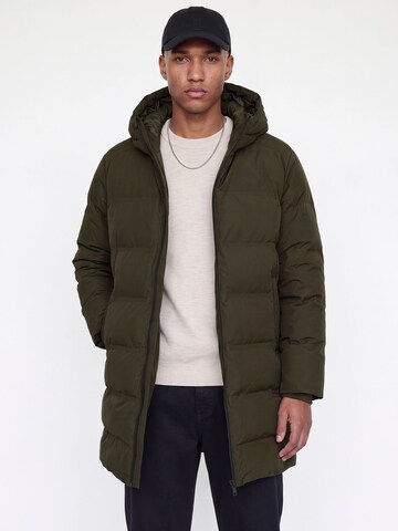 JACK & JONES Winterjas in Groen: voorkant